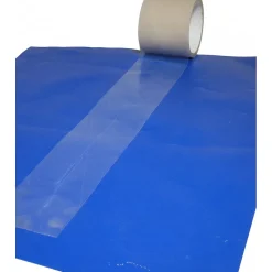 Adhésif de réparation bâches 100mm x 20m - Qualité PRO TECPLAST ADHREP - Pour tout type de bâches dont bâches serre et toiles PVC