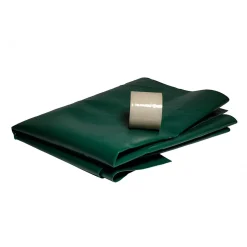 Adhésif de réparation bâches 200mm x 20m - Qualité PRO TECPLAST ADHREP - Pour tout type de bâches dont bâches serre et toiles PVC