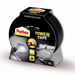 Adhésif de réparation Pattex Power Tape noir, 25 m
