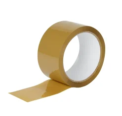 Adhésif d'emballage marron 50 mm x 50 m - 2 pièces