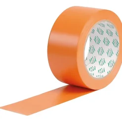 Adhésif PVC plastifié orange - 75 mm - 33 m - Antalis