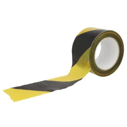 AMIG - Bande de balisage 522 - 70 mm x 200 m - Polyéthylène faible densité LDPE - Jaune/Noir