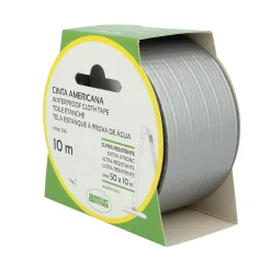 AMIG - Toile étanche 516 - 10 m x 50 mm - Gris