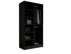 Armoire : Graphite Noir, 100 x 200 x 51 cm