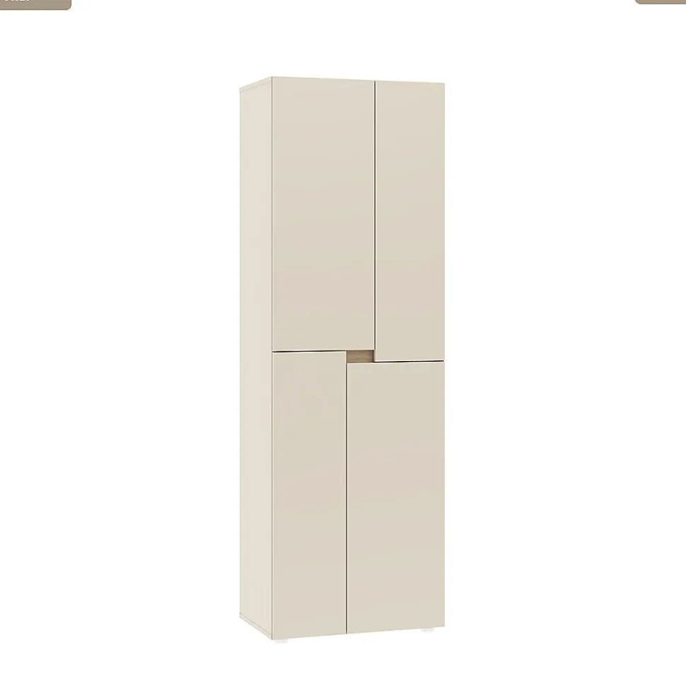 Armoire - H.184 x L.60 x P.42 - PYRE - CACHEMIRE