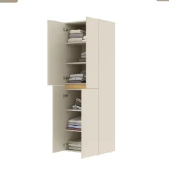 Armoire - H.184 x L.60 x P.42 - PYRE - CACHEMIRE