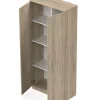 Armoire / meuble de rangement coloris Cambrian - Hauteur 180 x Longueur 80 x Profondeur 35 cm