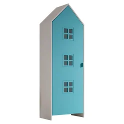 Armoire 1 porte Vipack Bruges Bleu