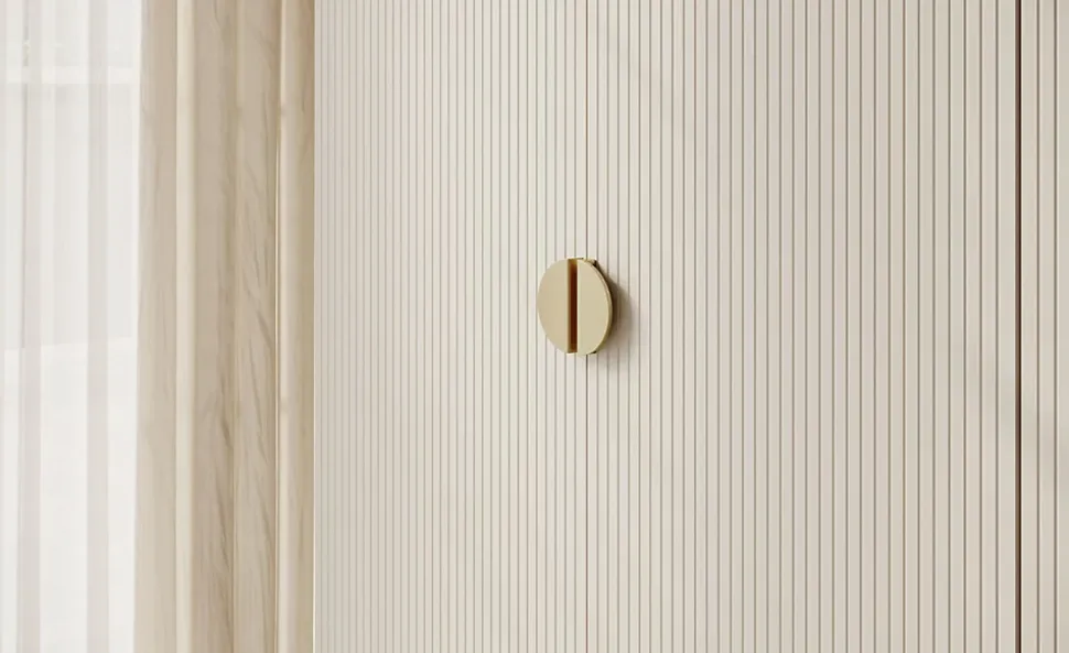 Armoire 4 portes avec tringle et tiroirs 200 cm FRAME grege