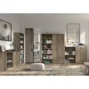 Armoire 2 portes TOLLY Chene sonoma H195 cm