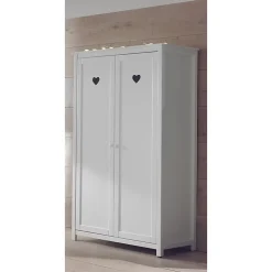 Armoire 2 portes Vipack Amori - Blanc