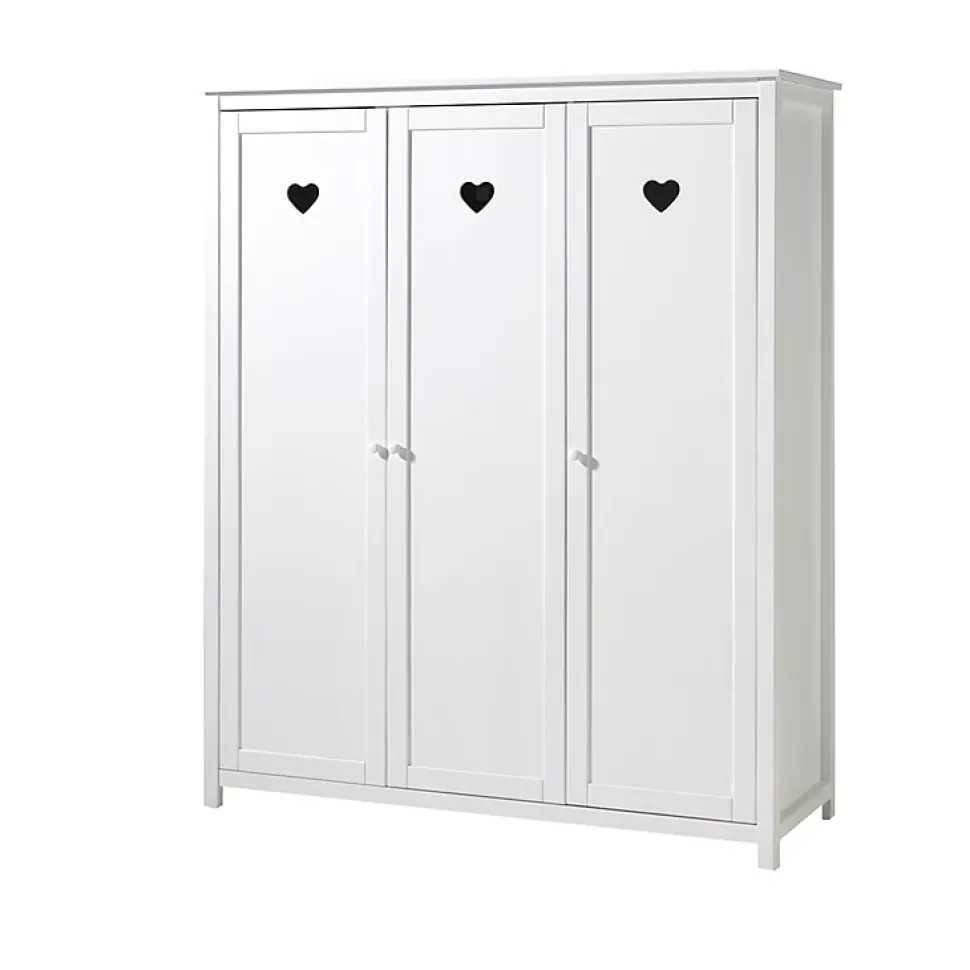 Armoire 3 portes Vipack Amori - Blanc