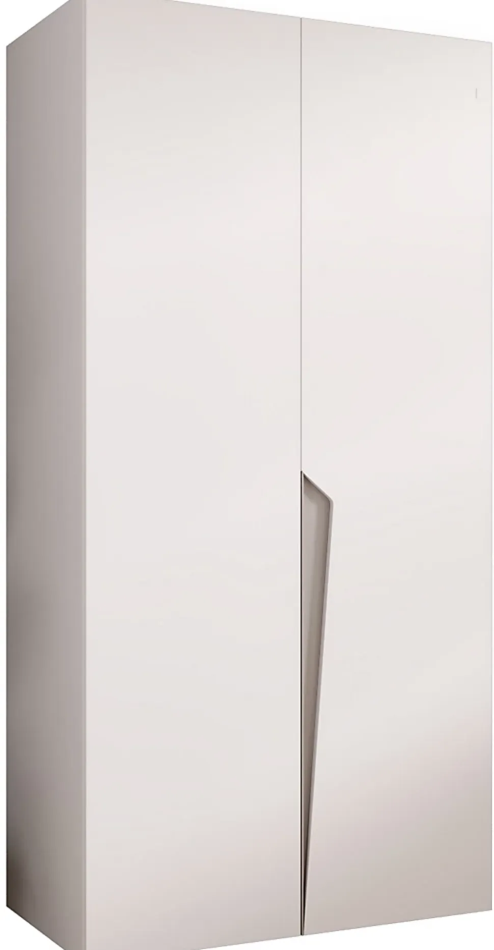 Armoire a portes battantes Piano 1 100 x H. 202 x P. 52, 2 portes