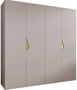 Armoire a portes battantes Sandi 1 200 x H. 202 x P. 52, 4 portes