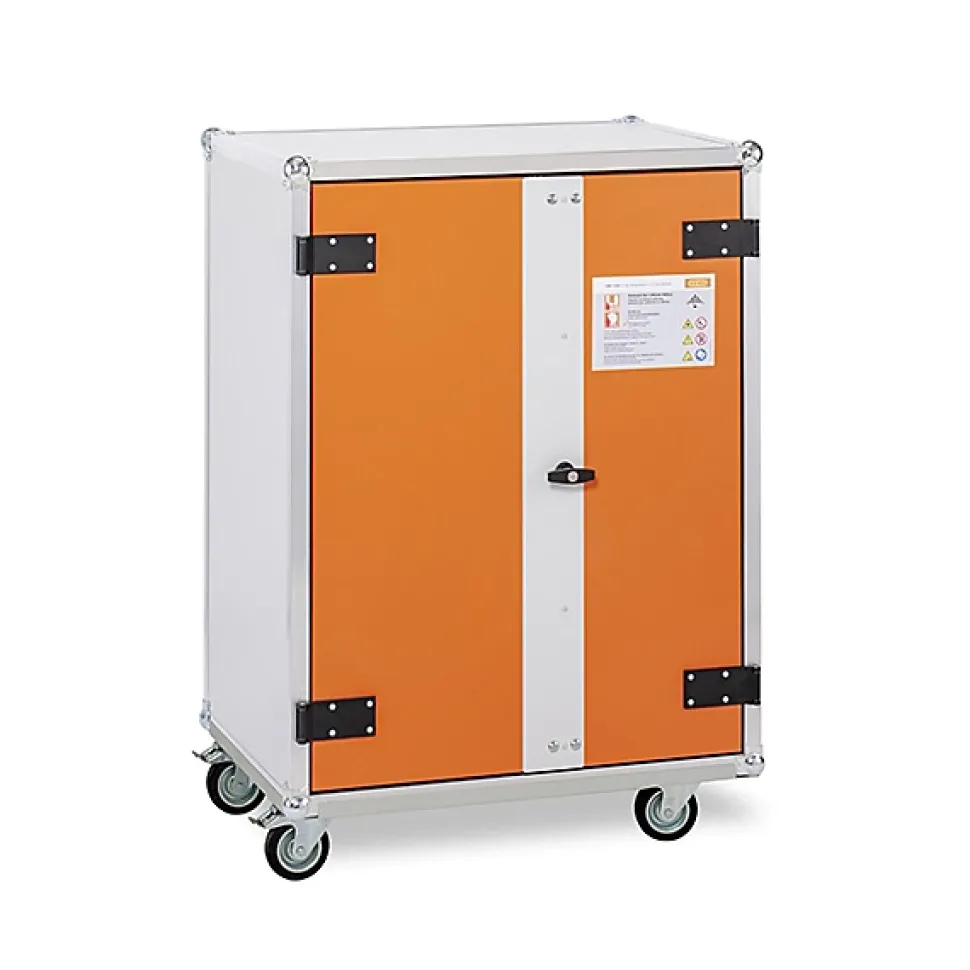 Armoire antifeu batteries - Avec roues - 11722