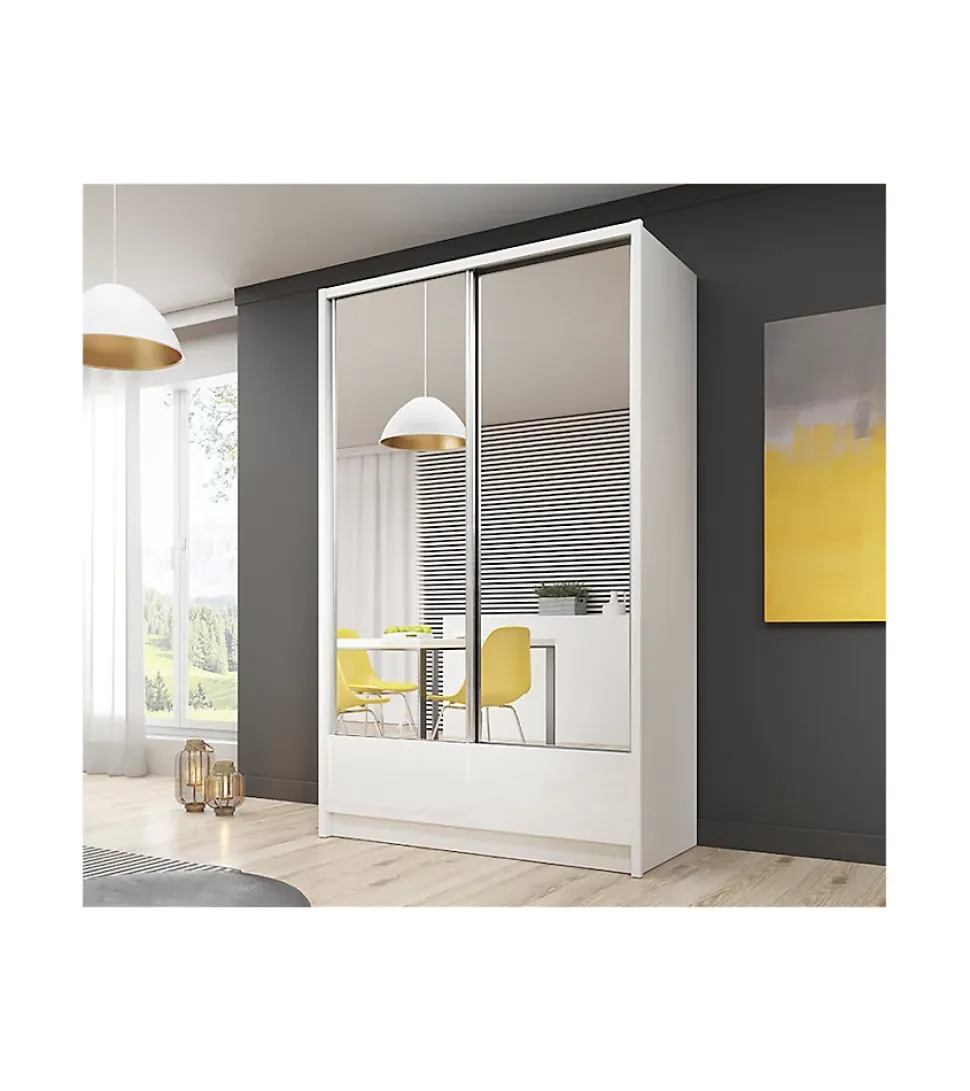 Armoire ARIA II en plusieurs couleurs 154 x 214 x 62 cm