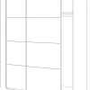 Armoire avec 2 portes coulissantes coloris blanc artik - Longueur 150 x Profondeur 60 x Hauteur 200 cm