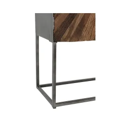 Armoire bar en bois et pieds métal - SHINE