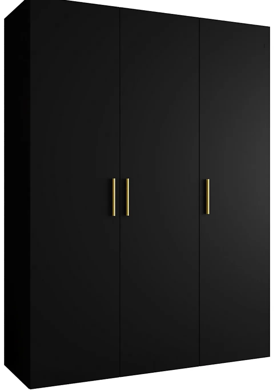 Armoire Bari 1 a portes battantes H. 202 x L.150 x P. 52, 3 portes