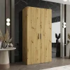 Armoire Bari 1 a portes battantes H. 202 x L.100 x P. 52, 2 portes