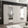 Armoire Bari 2 a portes battantes H. 202 x L.300 x P. 52, 6 portes