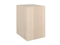 Armoire basse effet chêne 1 porte GoodHome Atomia H. 75 x L. 50 x P. 58 cm