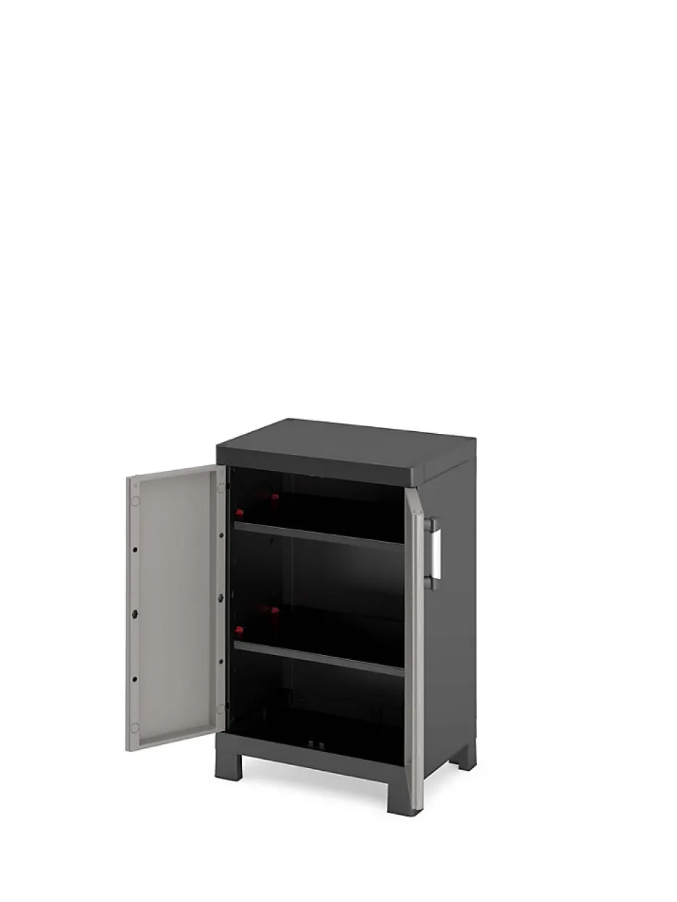 Armoire basse Links 2 tablettes L. 37 x H. 97 x P. 65 cm