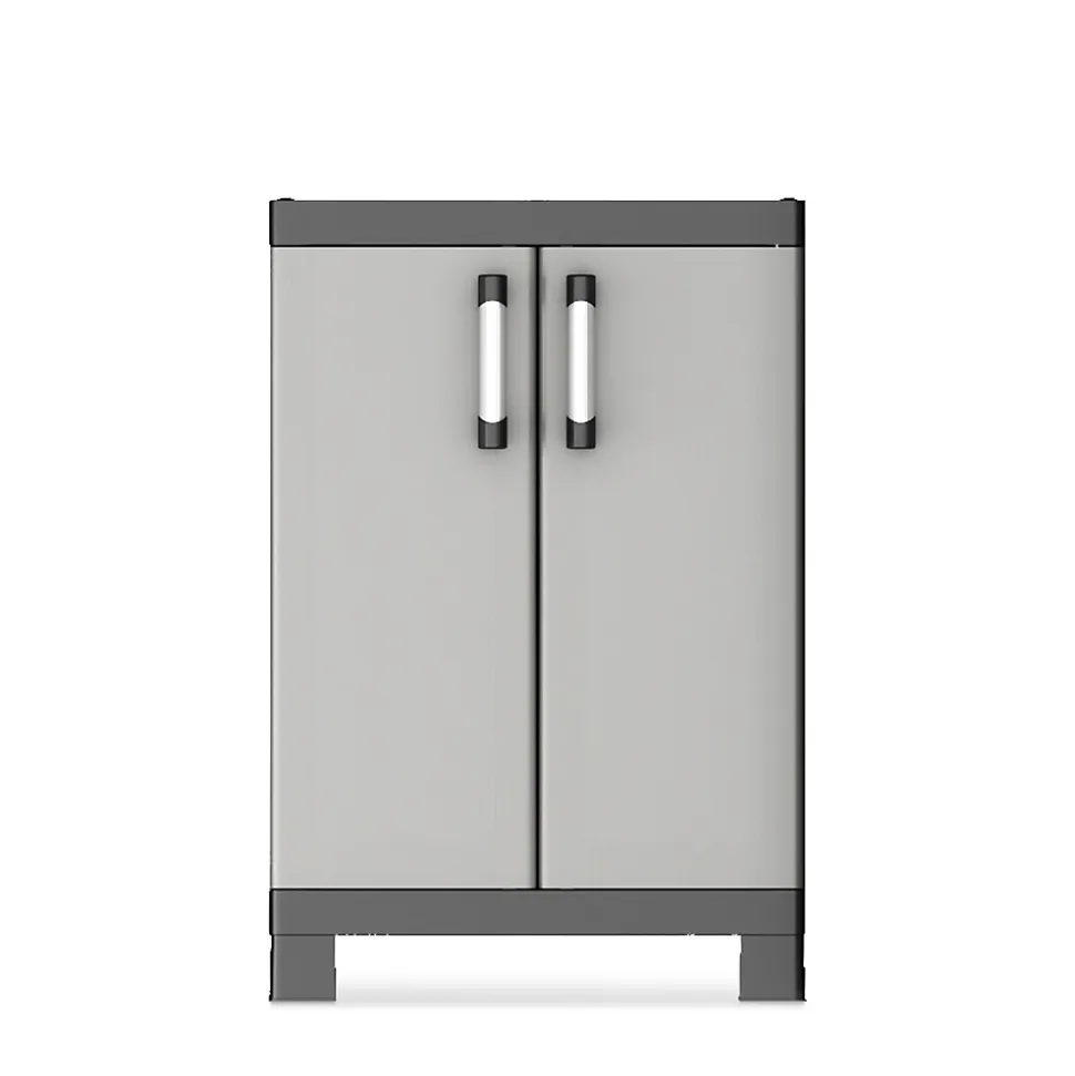 Armoire basse Links 2 tablettes L. 37 x H. 97 x P. 65 cm