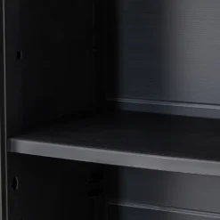 Armoire basse plastique 2 tablettes Links L.65 x H.93 x P.37 cm