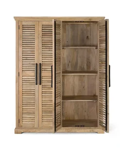 Armoire bois manguier naturelle