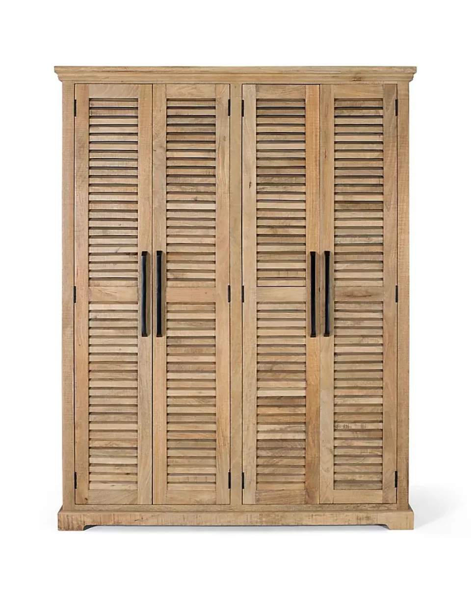 Armoire bois manguier naturelle