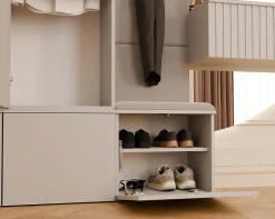 Armoire, cachemire / beige, 50 x 238 x 35 cm
