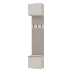 Armoire, cachemire / beige, 50 x 238 x 35 cm