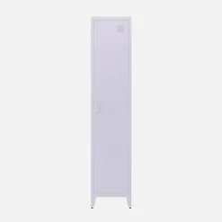 Armoire chambre en acier lilas 4 espaces de rangement. casier