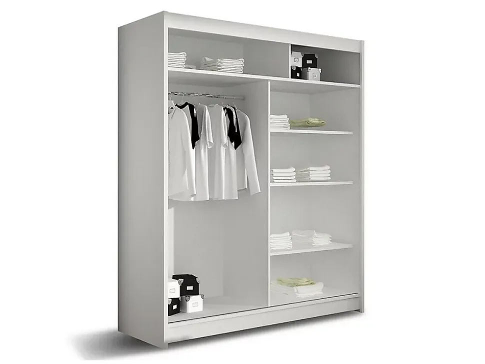Armoire Closico Camera VIII, Nombre d'étagères: 5, 200x150x58cm