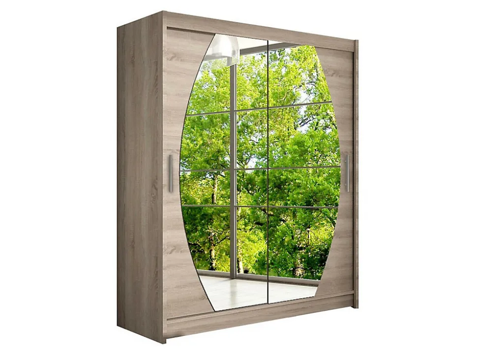 Armoire Closico Camera VIII, Nombre d'étagères: 5, 200x150x58cm