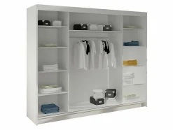 Armoire Closico Durion I, Nombre d'étagères: 9, 215x200x58cm