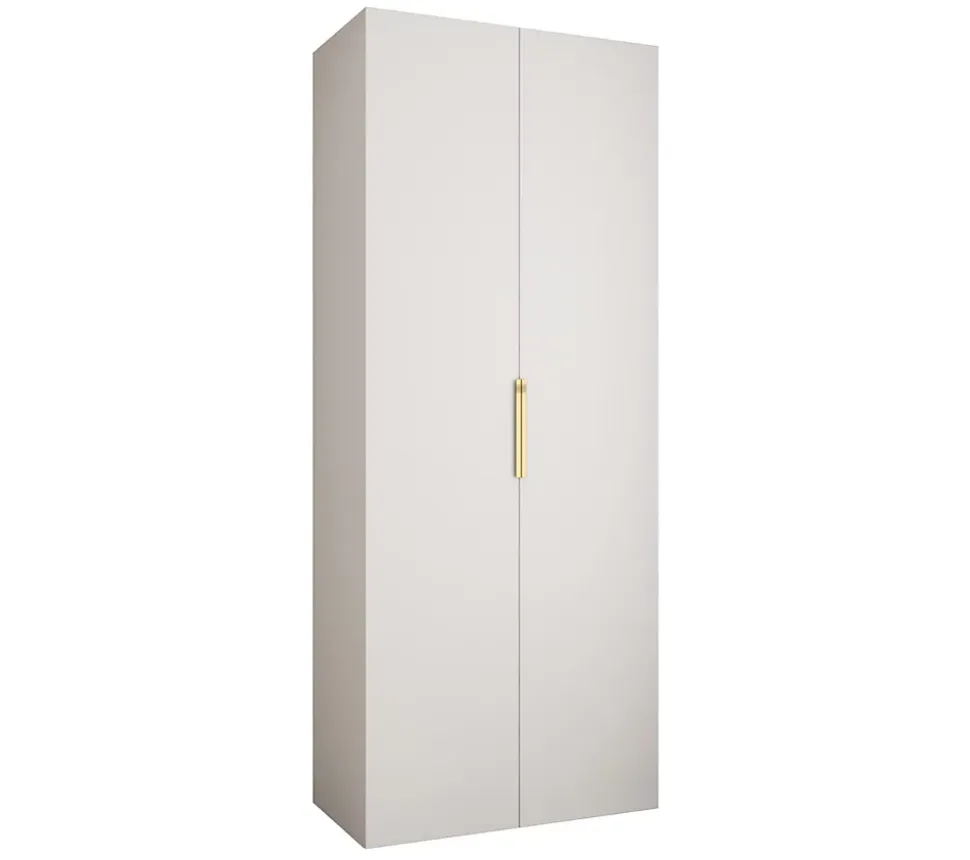 Armoire Como 4 a portes battantes H. 245 x L. 100 x P. 40, 2 portes
