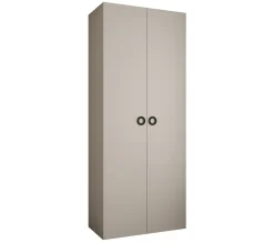 Armoire Como 1 a portes battantes H. 245 x L. 100 x P. 50, 2 portes