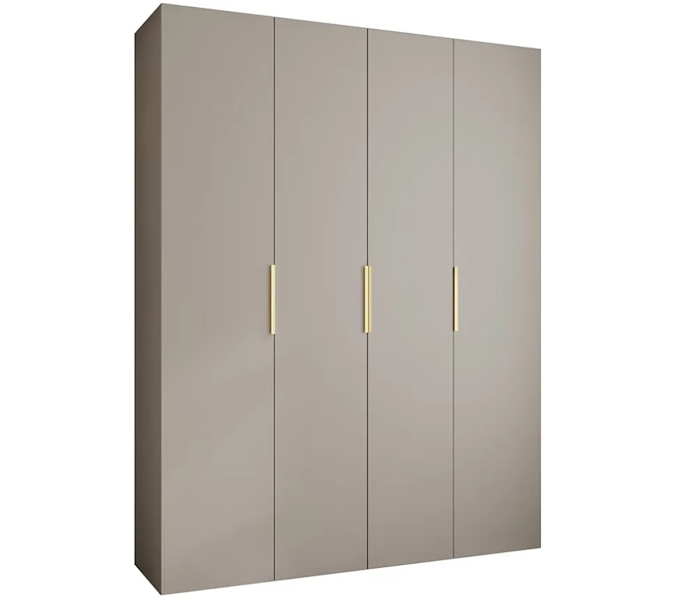 Armoire Como 4 a portes battantes H. 245 x L. 190 x P. 50, 4 portes