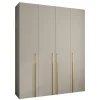 Armoire Como 3 a portes battantes H. 245 x L. 200 x P. 40, 4 portes