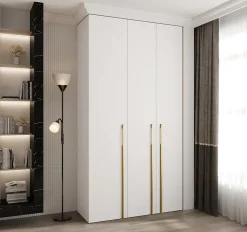 Armoire Como 3 a portes battantes H. 245 x L. 130 x P. 50, 3 portes