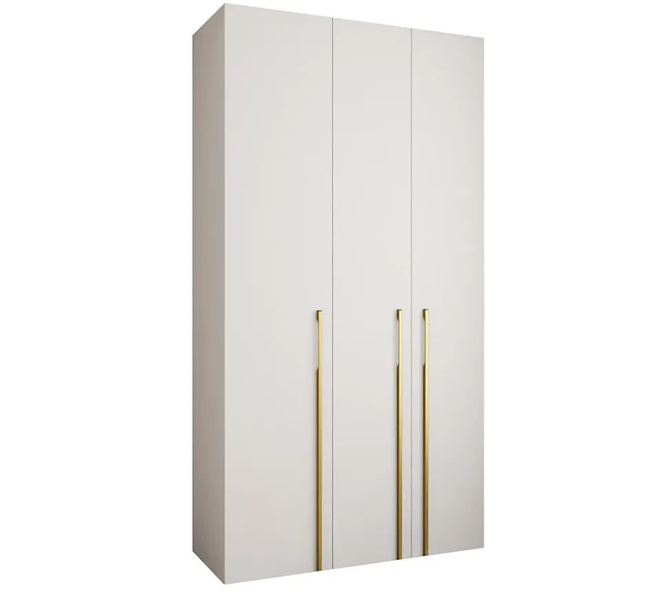 Armoire Como 3 a portes battantes H. 245 x L. 130 x P. 50, 3 portes