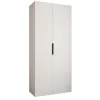 Armoire Como 4 a portes battantes H. 245 x L. 110 x P. 50, 2 portes