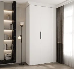 Armoire Como 4 a portes battantes H. 245 x L. 110 x P. 50, 2 portes