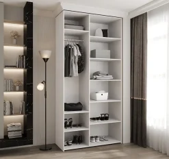 Armoire Como 3 a portes battantes H. 245 x L. 120 x P. 50, 3 portes