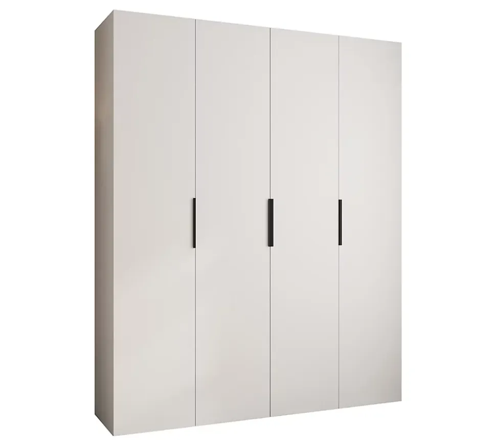 Armoire Como 4 a portes battantes H. 245 x L. 200 x P. 40, 4 portes