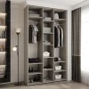 Armoire Como 4 a portes battantes H. 245 x L. 140 x P. 50, 3 portes