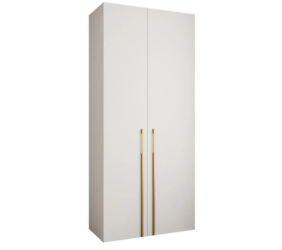 Armoire Como 3 a portes battantes H. 245 x L. 110 x P. 50, 2 portes