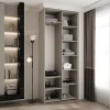 Armoire Como 1 a portes battantes H. 245 x L. 100 x P. 40, 2 portes